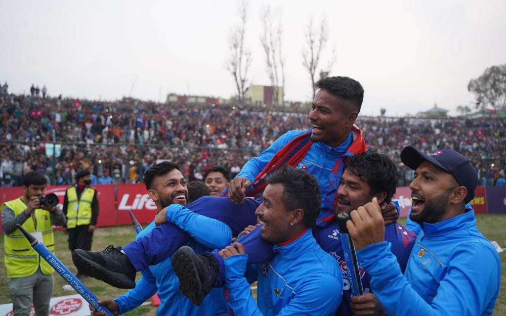 युएईविरुद्ध नेपालको जित