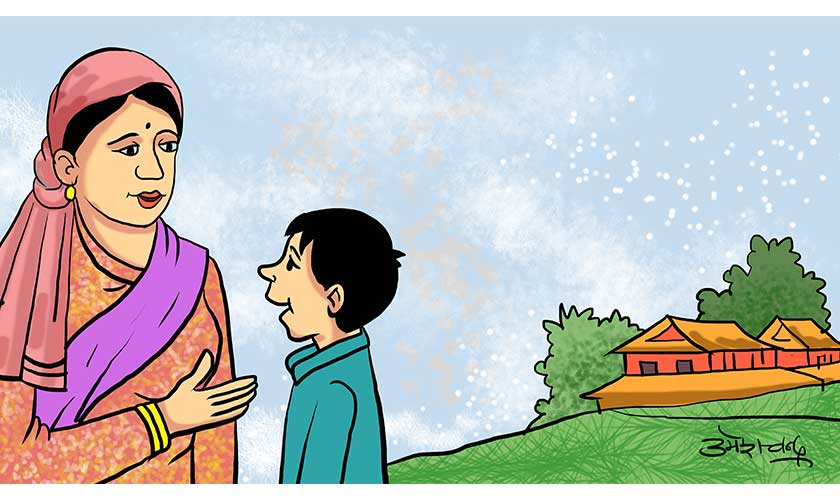 गाउँँले जिन्दगी र त्यो बालापन