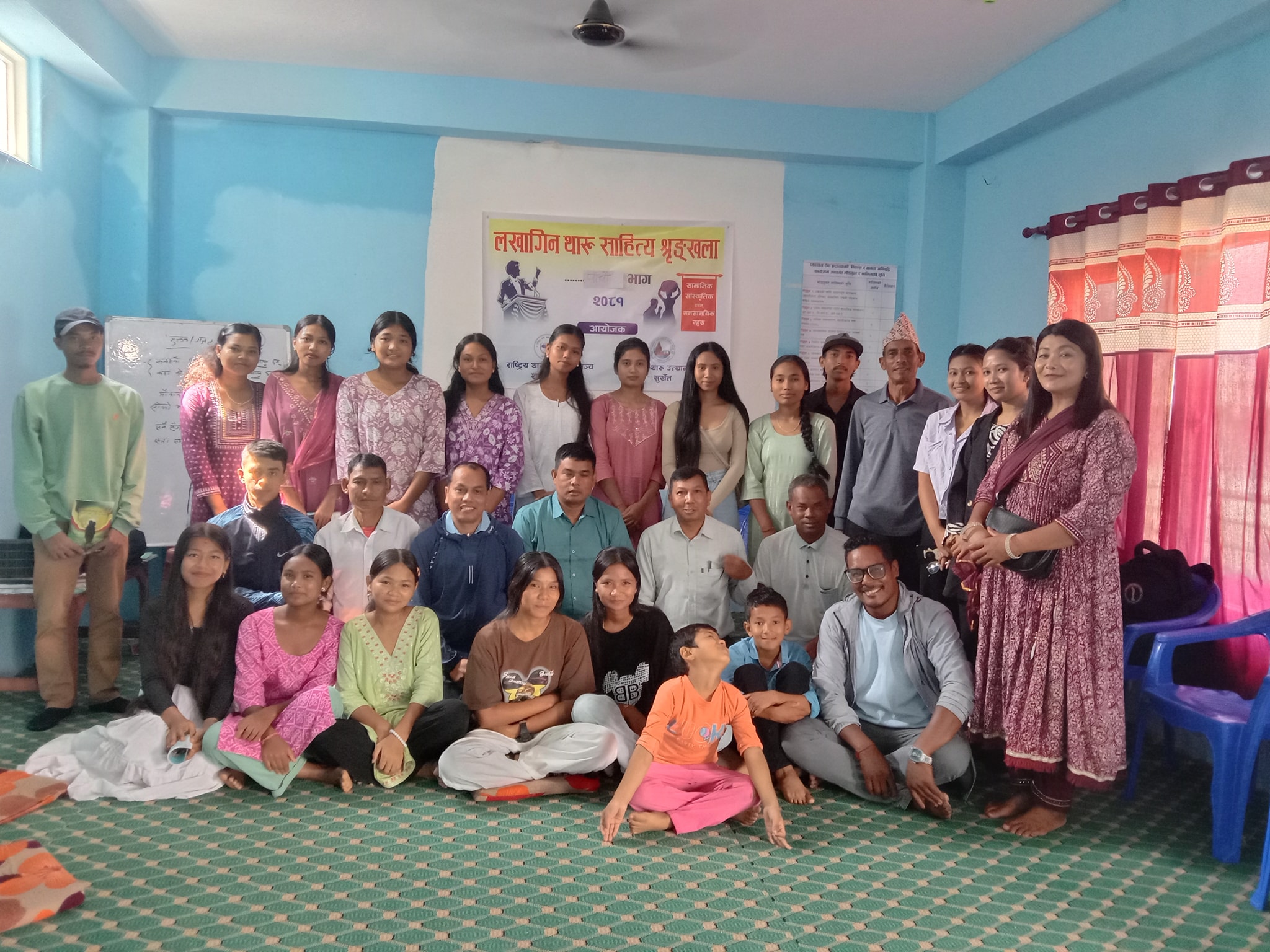 लखागिन थारू साहित्य श्रृङखलाम मुक्तक, गजल लेखनबारे प्रशिक्षण